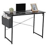 Muchos usos: gracias a su aspecto simple y moderno, el escritorio se adapta bien a una variedad de estilos de interior. El escritorio se puede colocar en un estudio, dormitorio, oficina, habitación de niños, etc. Se puede usar idealmente como escritorio para niños, escritorio para computadora, mesa de comedor, escritorio de dormitorio, escritorio de estudio, etc.