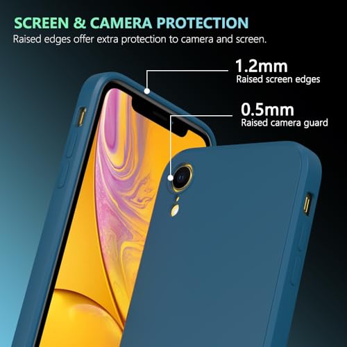 Image of for iPhone XR Case Dark Blue, Scratch Resistant with Soft Touch, Slim Thin Phone Cover for iPhone XR 6.1 inch