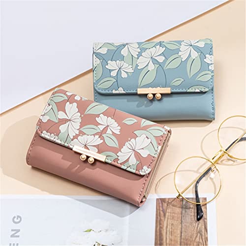 Small New Wallet Three fold Korean Wallets Cute Students Change (A)2