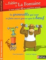 GRENOUILLE AUSSI GROSSE BOEUF (LES FABLES DE LA FONTAINE) (French Edition) 2091834173 Book Cover
