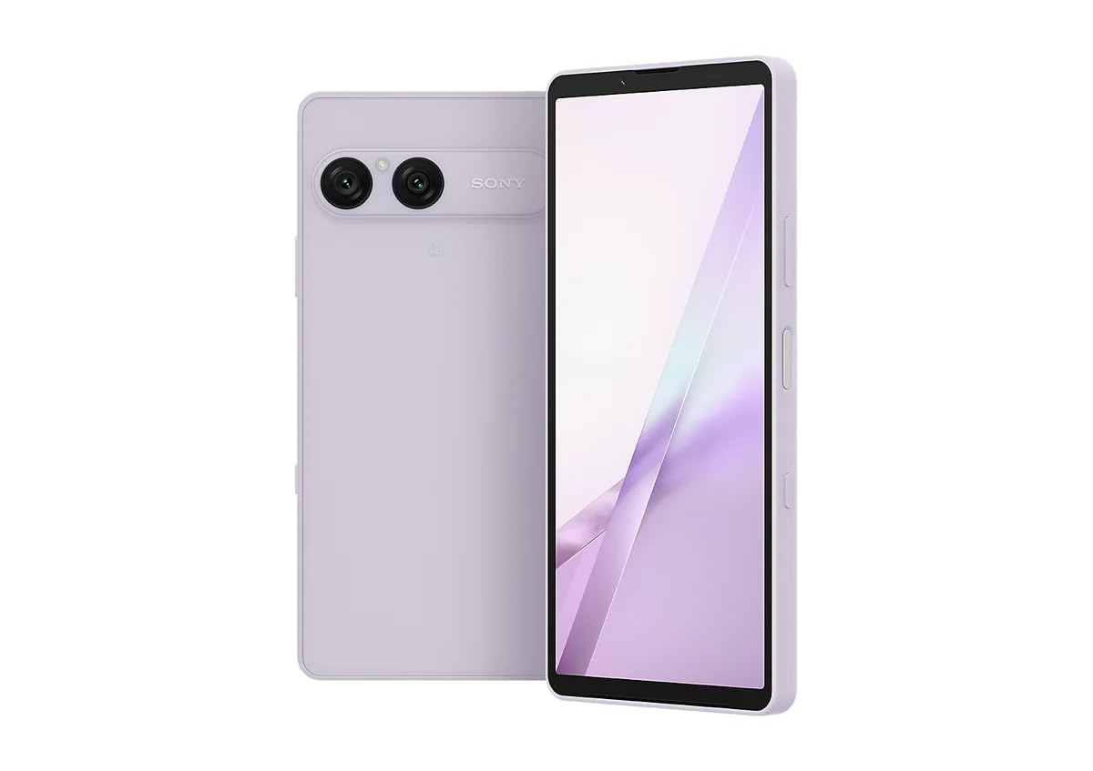 Xperia 10 VIII XQ-GH74 128GB 8GB SIM + E-SIM Factory Unlocked GSM Smartphone, 5G 6.1" 120Hz OLED Display, 50MP Camera - International Version (Misty Lilac)