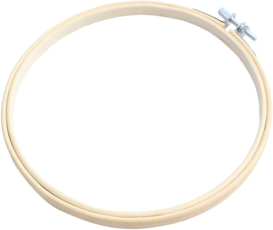 DIY Embroidery Ring for Beginners, 40cm Metal Circle Frame