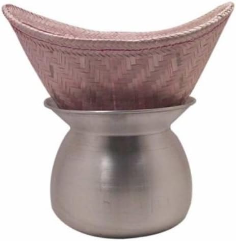SellerGiveOrBuy Sticky Rice Steamer Pot and Basket