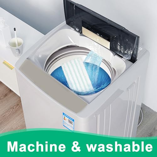 TXErfolg 5 Stück Wischmopp Bezug für Leifheit Clean Twist M Ergo Micro Duo, 38x15cm Bodenwischer Ersatzbezug für Leifheit Wischmopp, Mikrofaser Bodenwischer Ersatzzubehör für alle Böden – Bild 5