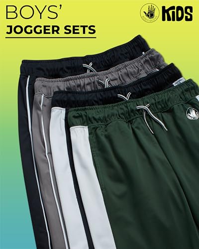 Pantalon de survêtement en tricot doux et extensible à cordon réglable - 3
