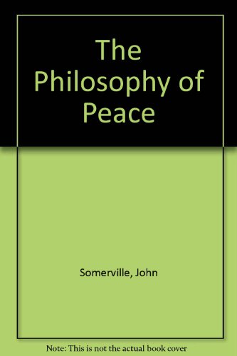 The philosophy of peace B0007DV036 Book Cover