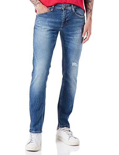 MUSTANG Herren Oregon Tapered Jeans, Mittelblau 783, 36W / 36L