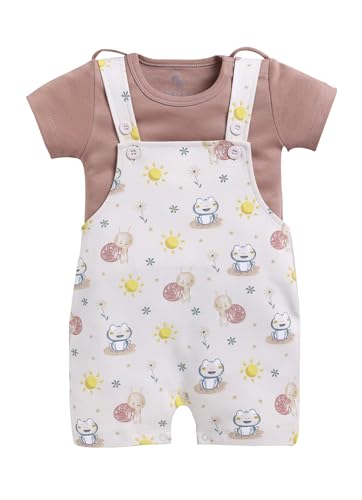 Image of BABY GO 100% Cotton Full Sleeves Dungaree /Overall for Baby Boys and Girls