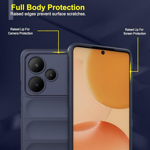Image of Zapcase Back Case Cover for Realme P4 Pro 5G | Compatible for Realme P4 Pro 5G Back Cover | Liquid Silicon Magic Case with Camera Protection | Sapphire