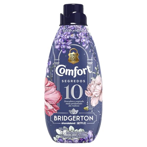 Amaciante de Roupa 10 Bridgerton Comfort Segredos Frasco 1l Edição Especial Amaciante de Roupa 10 Bridgerton Comfort Segredos Frasco 1l Edição Especial