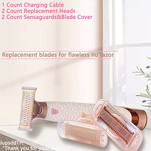 Razor Replacement Heads For Flawless Nu Razor, Body Hair Remover Replacement Head,Compatible With Finishing Touch Razor For Women #TOP4