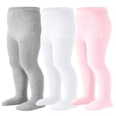 White/Pink/Grey, 3 Pack