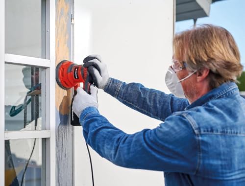 Bild 1 - Einhell Exzenterschleifer TC-RS 425 E (425 W, Schleifteller Ø 125 mm, max. Schwingzahl 26.000 min-1, Schwingkreis 2,5 mm, inkl. Schleifpapier je 1x P60, P80, P120)