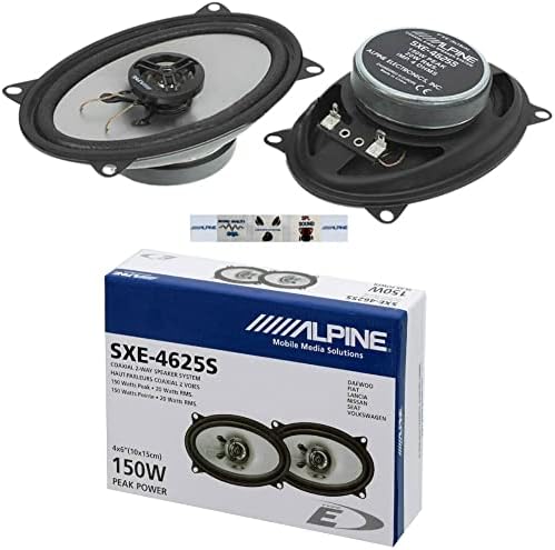 NEW 2 Pairs - Alpine SXE-6926S 6"x9" 560 Watt 2-Way Car Audio Coaxial Speakers - View #5