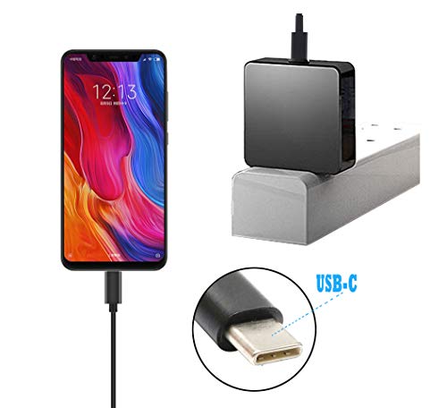65W/45W USB Type C Adapter Charger Replacement for Lenovo Yoga C930 720 S730 910 920 ThinkPad X1 T480 T580 T470 ADLX65YDC2A; MacBook Pro Charger 13 inch USB-C Laptop Travel Power Supply Cord - Thumbnail 6