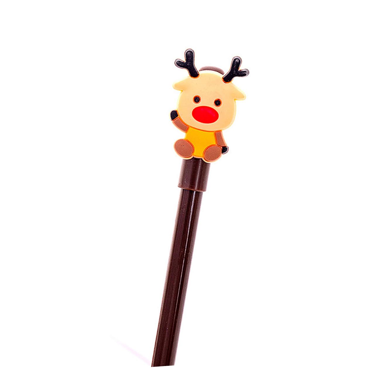 SHINEOFI 60 Pz Gel Natalizie Penna Da Scrivere Babbo Natale Dell'albero Di Natale Stazionario a Inchiostro Gel Simpatico Cartone Animato Cancelleria Natalizia Per Studenti