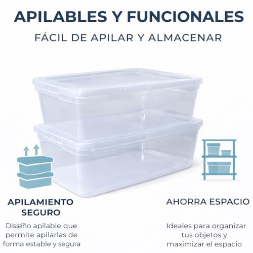 La Mejor Lista de Cajas de Plastico Bodega Aurrera para comprar hoy. 24 Imagen adicional