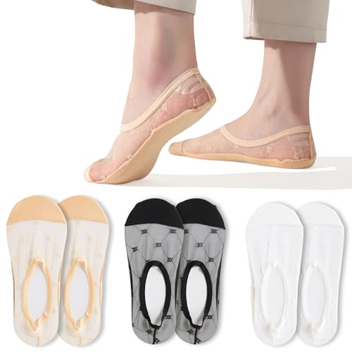 Image of Soxbang Ultra Thin Liner Socks Seamless 5-11.5US,No Show Socks for Women Lightweight Flat Boat Line Cotton Footies
