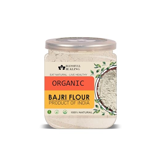 Blessfull Healing Organice BAJRI FLOUR 1 lb (453 Gram) image 4