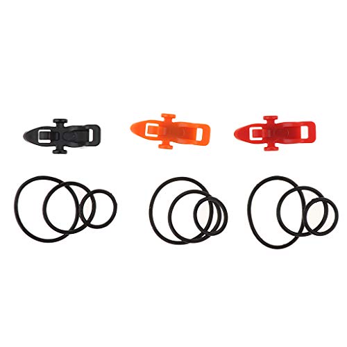 T TOOYFUL 3pcs Hook Secure Keeper Holder Esche Jig...