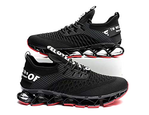 Vooncosir Men's Fashion Sneakers Breathable Mesh Running Shoes Blade Non Slip Soft Sole Casual Athletic Walking Shoes4