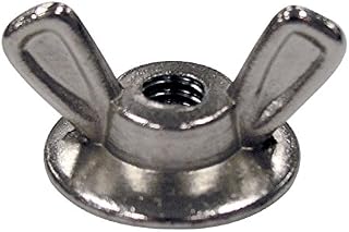 The Hillman Group 707319 XL Washered Wing Nut 1/4-20 (50-Pack),Silver