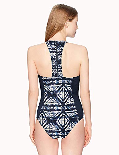 Roxy Junior's Standard Fitness One Piece Swimsuit, Dress Blues Geometric Feeling, S #TOP1