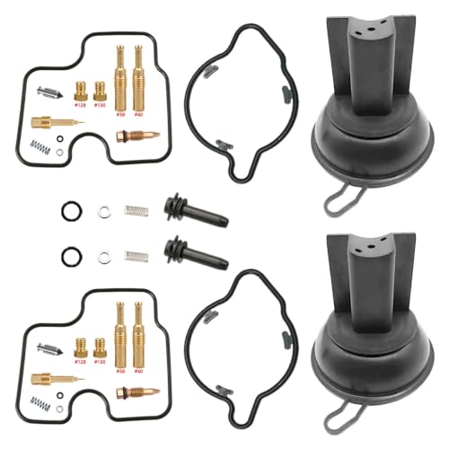 Kit réparation carburateur CBF500 PC39 2004-2008 avec gicleurs #128 et #40