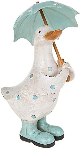 David's Polka Dot Brolly Duck Small Aqua