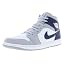 White/Midnight Navy/Wolf Grey