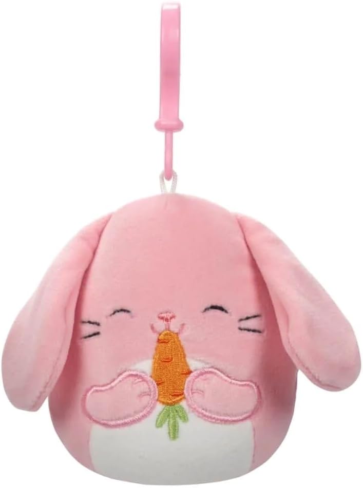 squishmallows 3.5" Easter Clip-on bop The Bunny