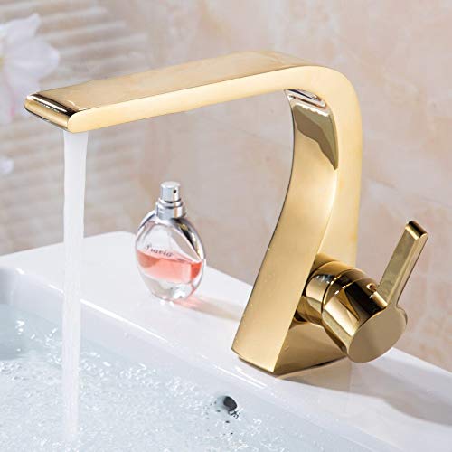 Robinet de lavabo eau chaude et froide pour vasque de toilette et salle de bains familiale