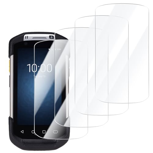 Tempered Glass Scanner Screen Protector [New Version 2025] for Zebra TC70 TC70x TC75 TC75x TC72 TC77 Screen Protector 9H Scratch-resistant HD Protective TC77 Glass (4)
