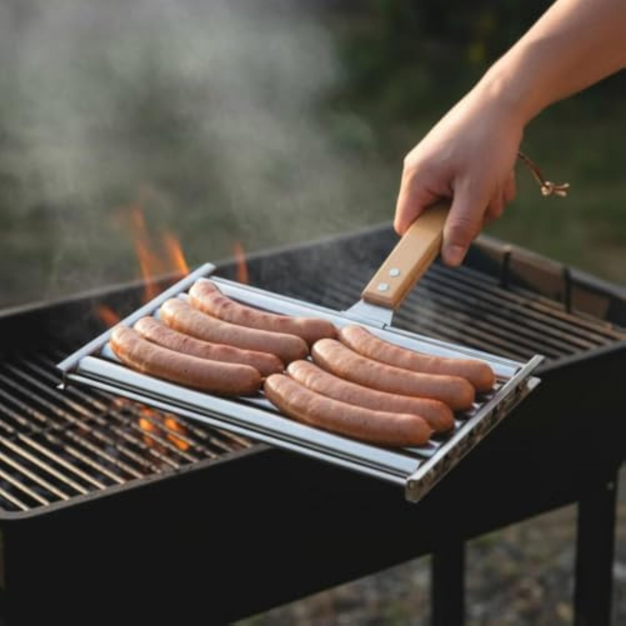 Detachable Roasting Rack for Camping Grill
