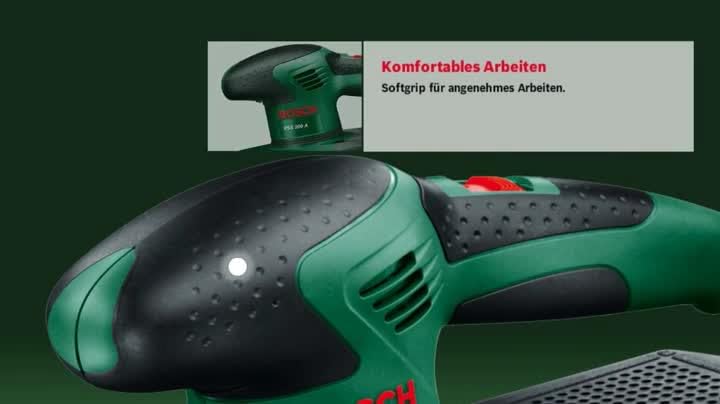 Bild 4 - Bosch Home and Garden Schwingschleifer PSS 200 A (200 Watt, im Koffer), 3590 O+V