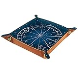 Multiuso: utilizzare questa stazione di organizzazione sul comodino, in ufficio o nello spogliatoio. Può contenere telefono, profumi, occhiali, orologio, chiavi, portafogli, monete, carte d'identità, cioccolatini, snack, ecc.
