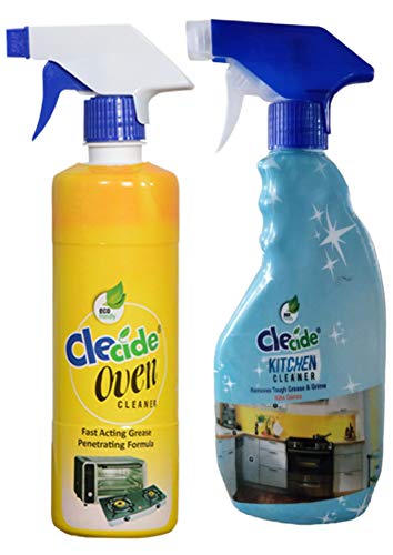 Clecide Combo Of Oven Cleaner Trigger Spray and Kitchen Cleaner Trigger Spray
