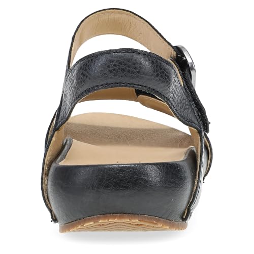 Image of Dansko Tinsley Women's Luxe Leather Adjustable Sandals - Minimalist Platform, Multi-Strap Sandal with Cushioned Footbed, Breathable Leather Socklining & Durable Rubber Outsole