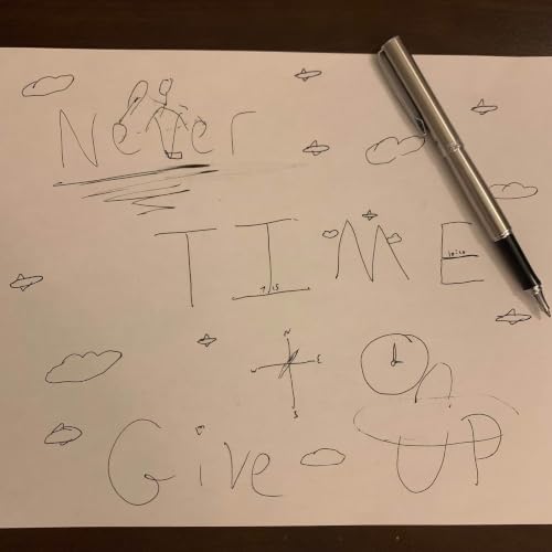 『Never Time To Give Up』のカバーアート