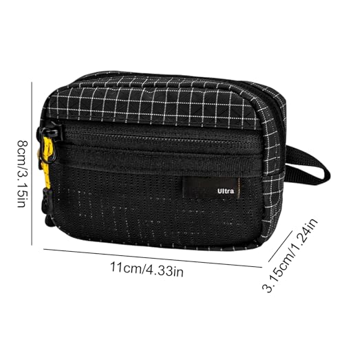 Funda de correa para el hombro compacta impermeable con cremallera 5