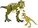 Jurassic World Tyrannosaurus Rex and Baby Tyrannosaurus Rex Jointed Dinosaur Figurines Toy Set for Children GCT98