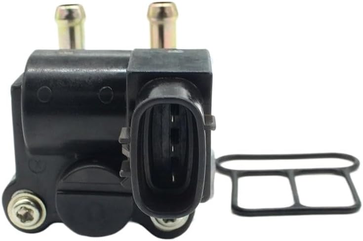 For ホンダシビックアキュラEL 1.7L 2001 2002 2003 2004 2005 IACバルブ用アイドルエアコントロー アイドル空気制御弁 16022-PLC-J01 アイドルエアコントロールバルブ + プラグ/Acura EL Honda Civic labwork  Idle Air Control Valve 16022PLCJ01 Replacement for Honda Civic Acura EL 1.