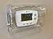 StatGuardPlus XL2 Universal Thermostat Cover with Combination Lock, Clear Thermostat Lock Box Includes Wall-Cover for Clean Look (Fits thermostats 4.5 x 7 x 2.5). Keyless Too.
