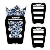 BOKUGE Pocket Square Holder,Keeps Pocket Squares for Men in Place，Fashionable Suit Accessories for Men ，Ideal for Any Occasion (Black, 3-pack)
