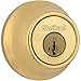 Kwikset 660 Single Cylinder Deadbolt featuring SmartKey? in Polished Brass