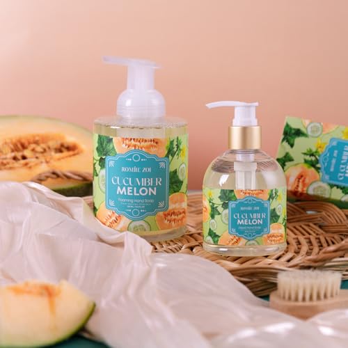 Image of ROMIIE ZOI Liquid Hand Soap with Gift Box - Cucumber & Melon - 260ml / 8.7 fl.oz