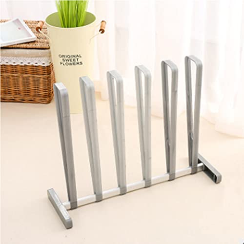 Support à bottes compact et durable, étagère pliable argentée gain de place