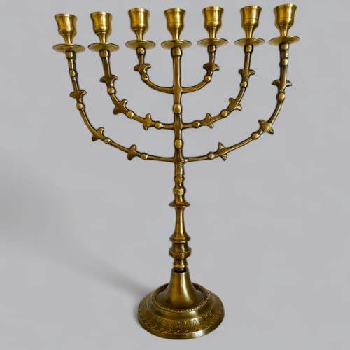 Salomons Menorah Brass, high 16