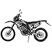 X-PRO Templar M 250cc Dirt Bike with Zongshen Engine 5 Speed Pit Bikes Adult Pitbike, Big 21