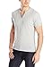 John Varvatos Men's Short Sleeve Crew Neck with Eyelets